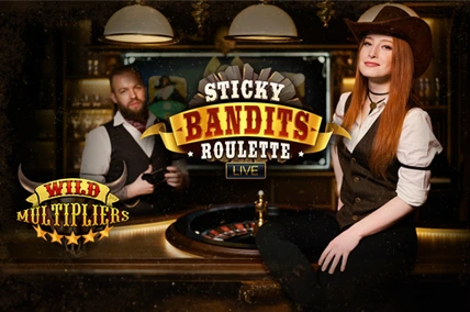 Sticky Bandits Roulette Live